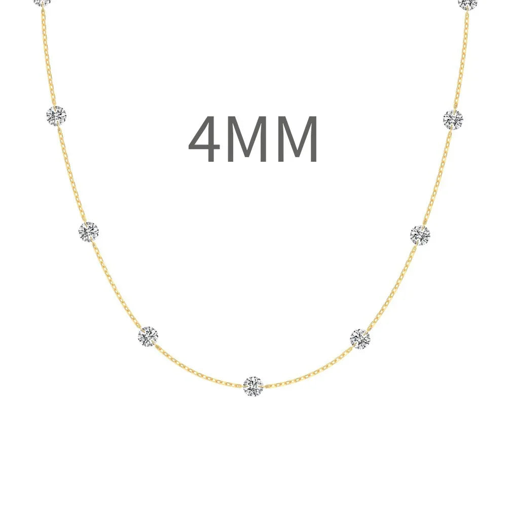 S925 Sterling Silver Necklace For Women XINGX Exquisite Embellishment Design - AURIEVAA