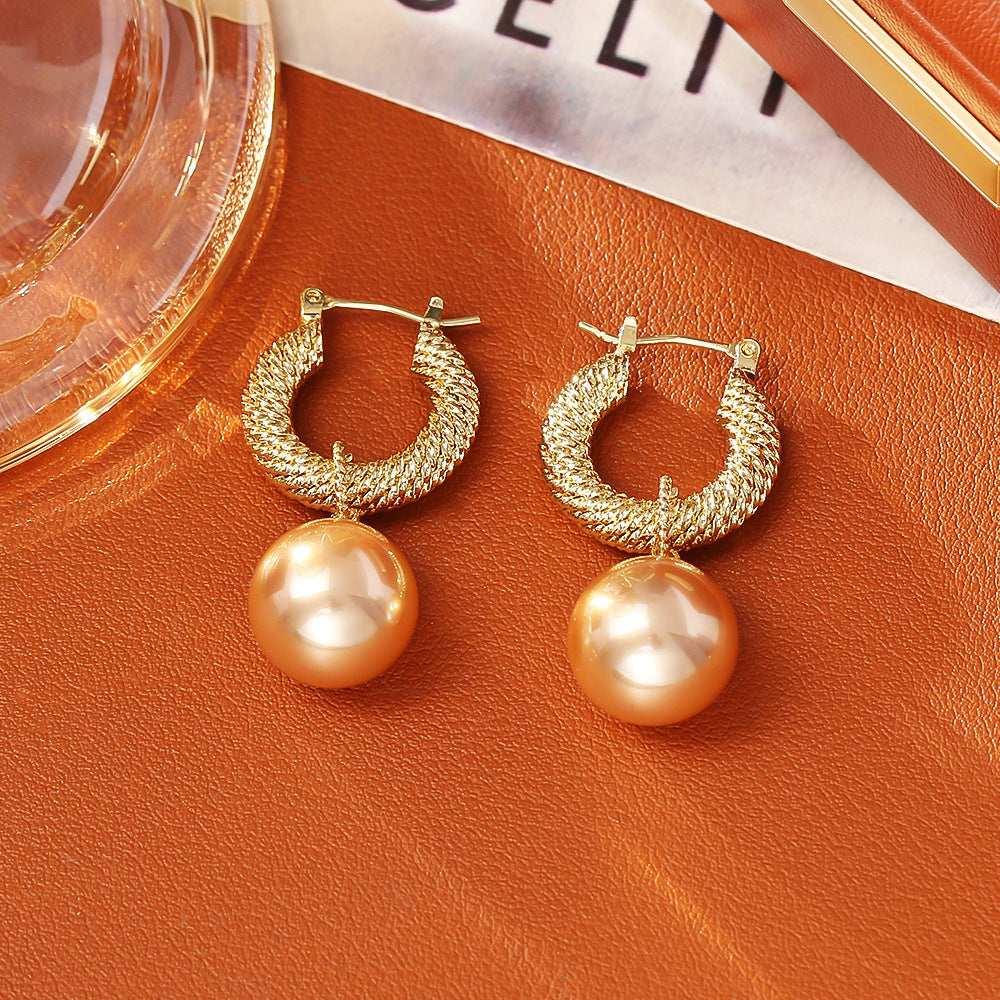 Pearl Earrings High-grade Fashion Special-interest Women - AURIEVAA