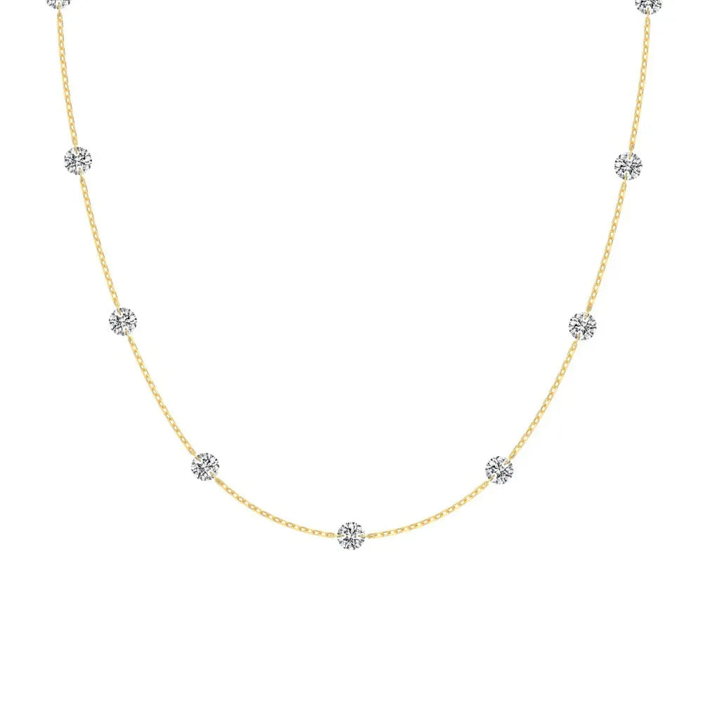 S925 Sterling Silver Necklace For Women XINGX Exquisite Embellishment Design - AURIEVAA