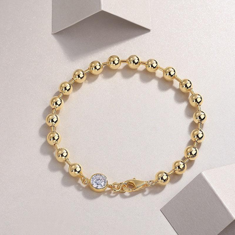 Luxury Fashion Mossan Diamond S925 Silver Bracelet Comparable To Natural Diamonds - AURIEVAA