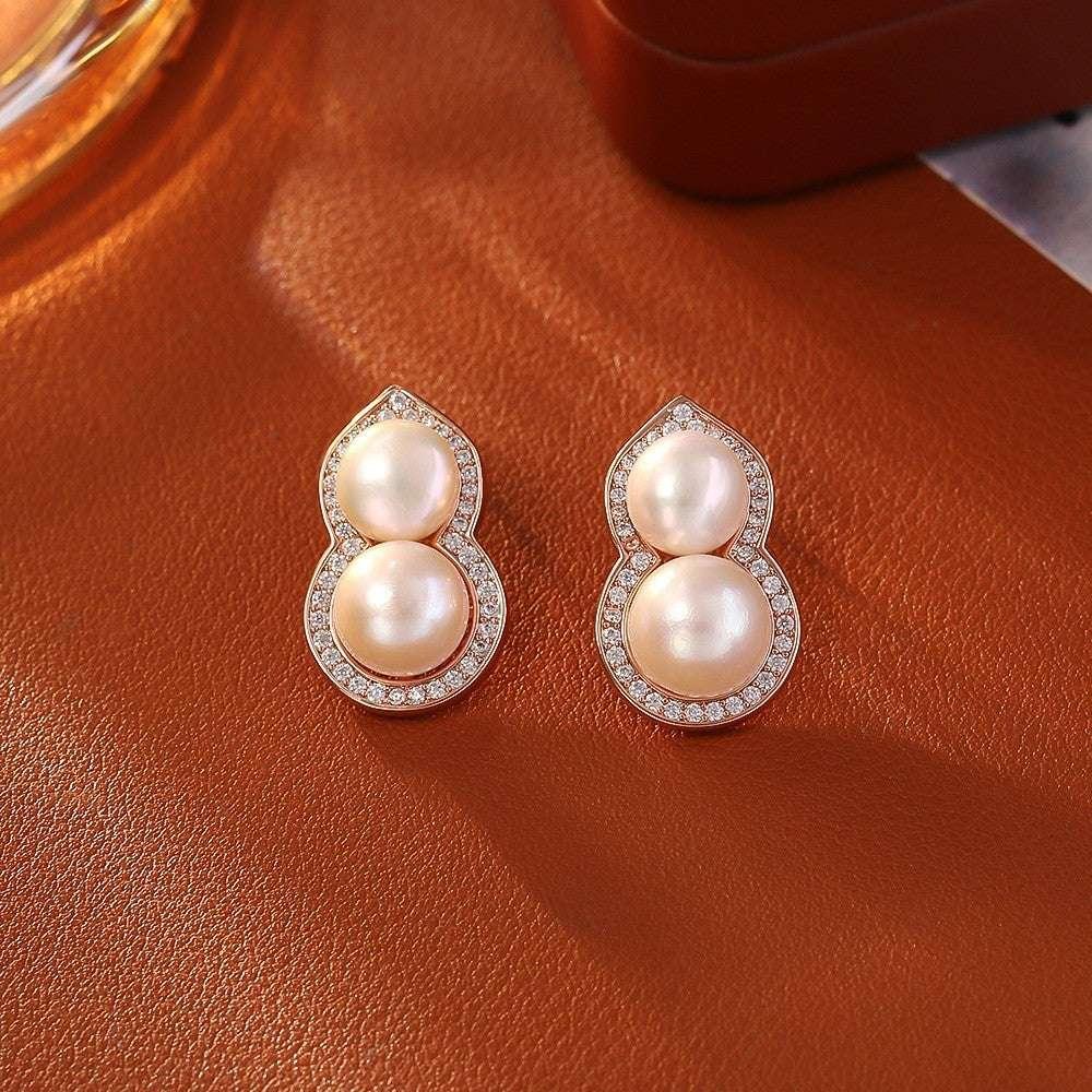 Affordable Luxury Fashion High-grade Female Simple Stud Earrings - AURIEVAA