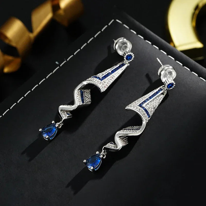 Design Retro Satin Style Earrings With A High-end Feel - AURIEVAA