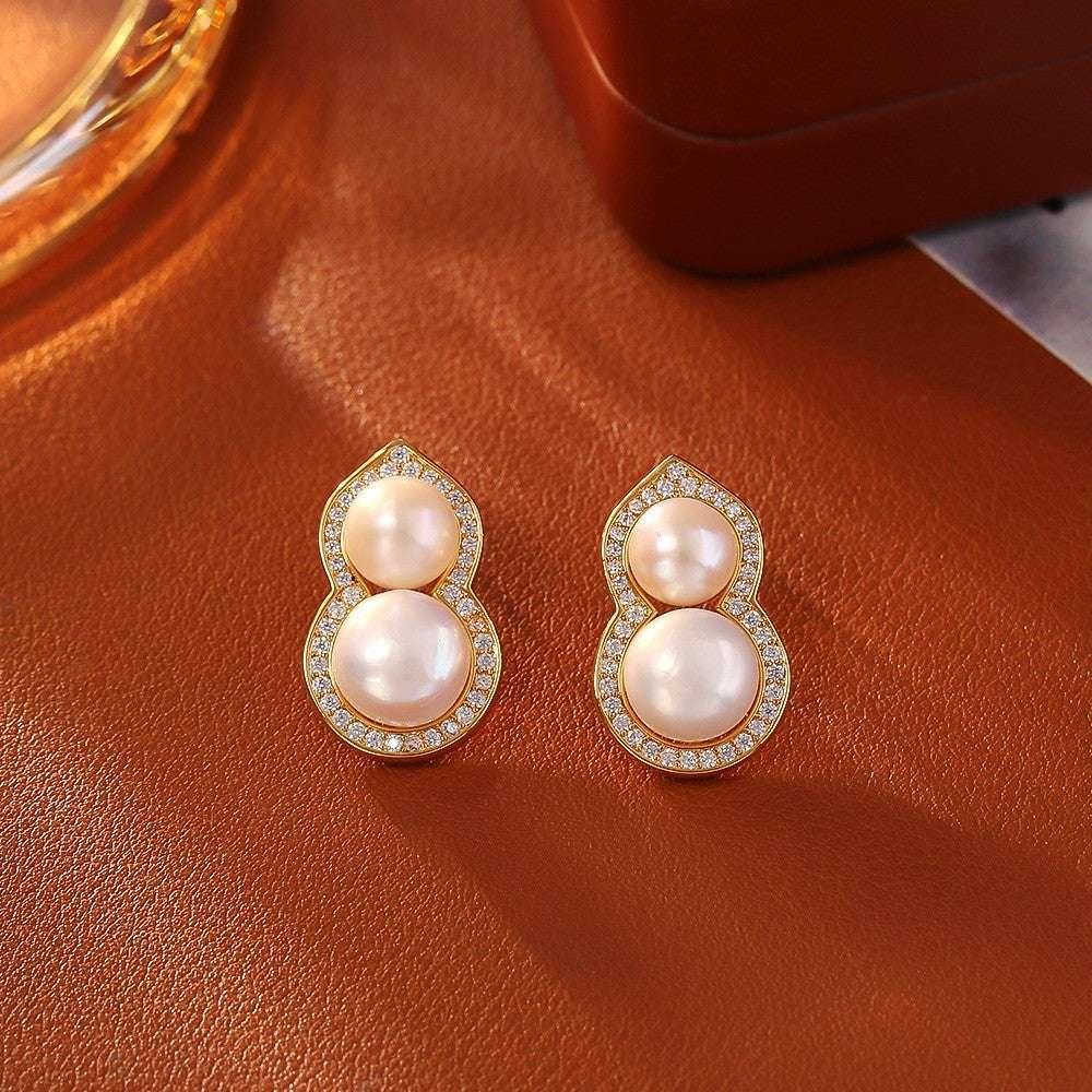 Affordable Luxury Fashion High-grade Female Simple Stud Earrings - AURIEVAA