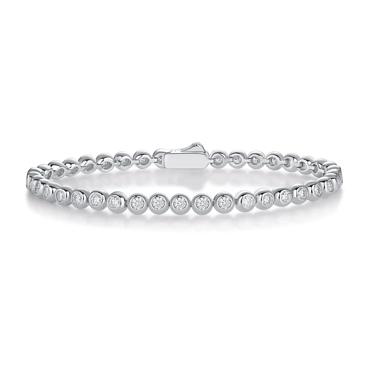 Galaxy Dream Luxury Fashion Mosan Diamond S925 Silver Bracelet - AURIEVAA