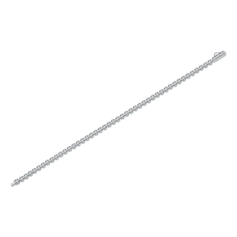 Starlight Luxury Fashion Mosan Diamond S925 Silver Bracelet - AURIEVAA