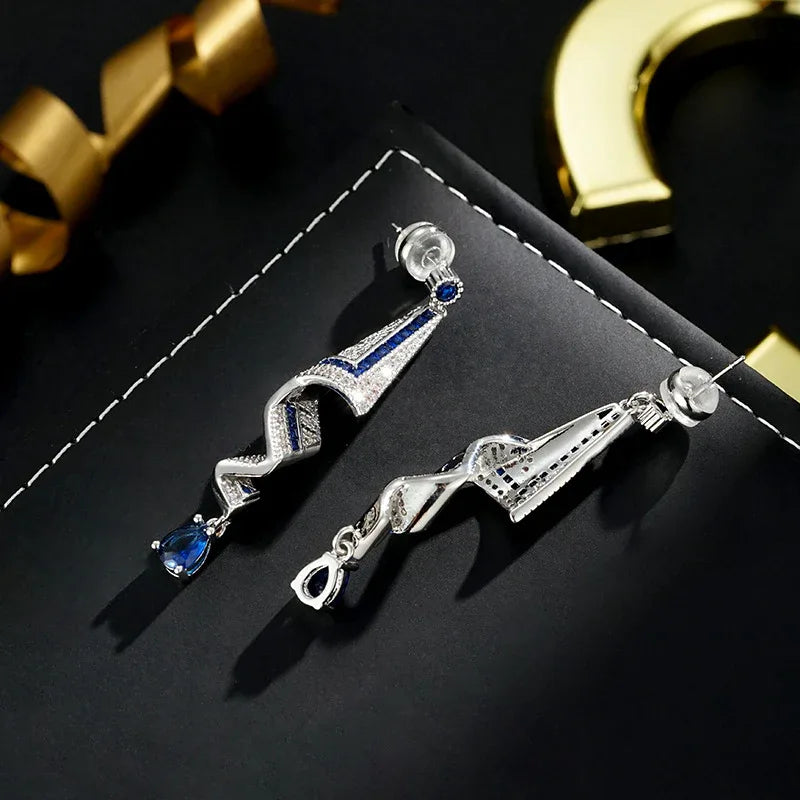 Design Retro Satin Style Earrings With A High-end Feel - AURIEVAA