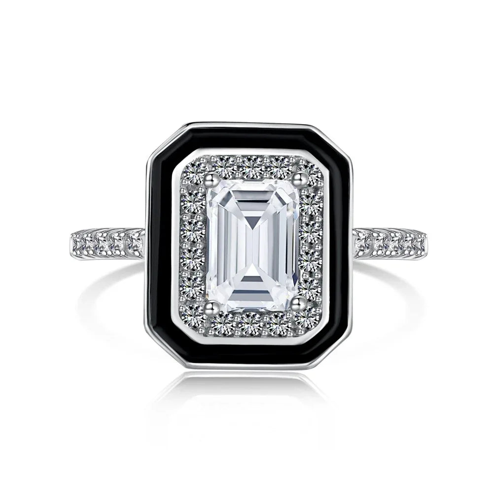 S925 Sterling Silver Ring Necklace And Earring Suit - AURIEVAA