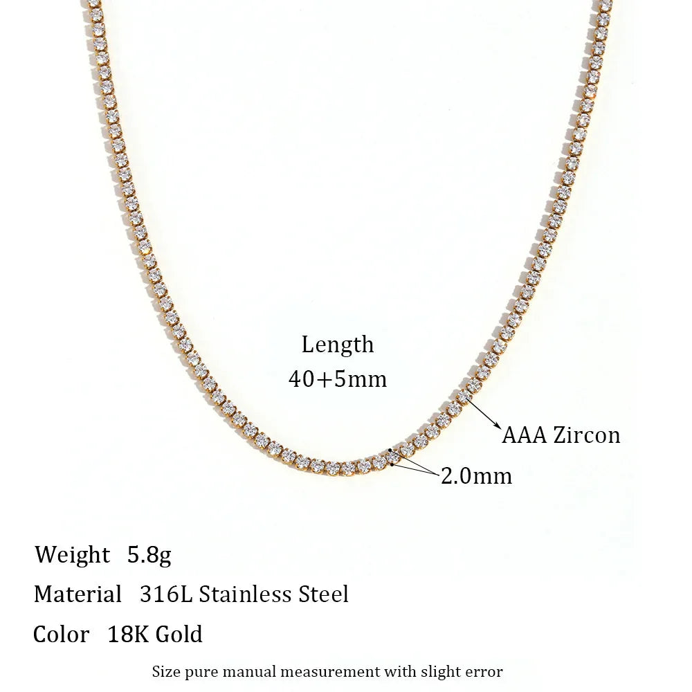 Stainless Steel Fashion Simple Bracelet Necklace Ornament - AURIEVAA