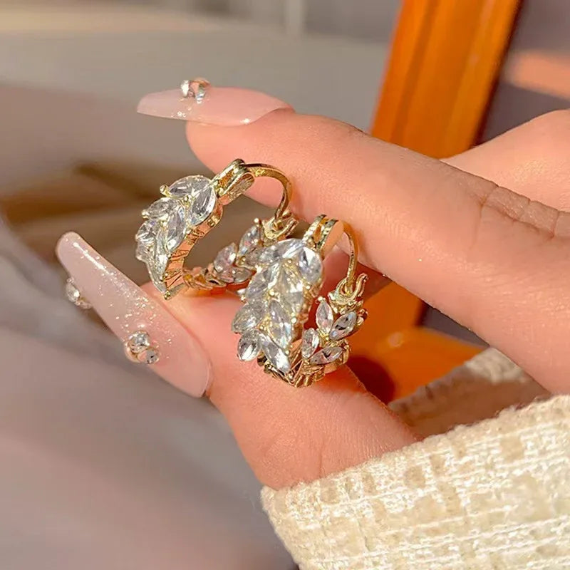 Simple Temperament Wheat Ear Ring - AURIEVAA