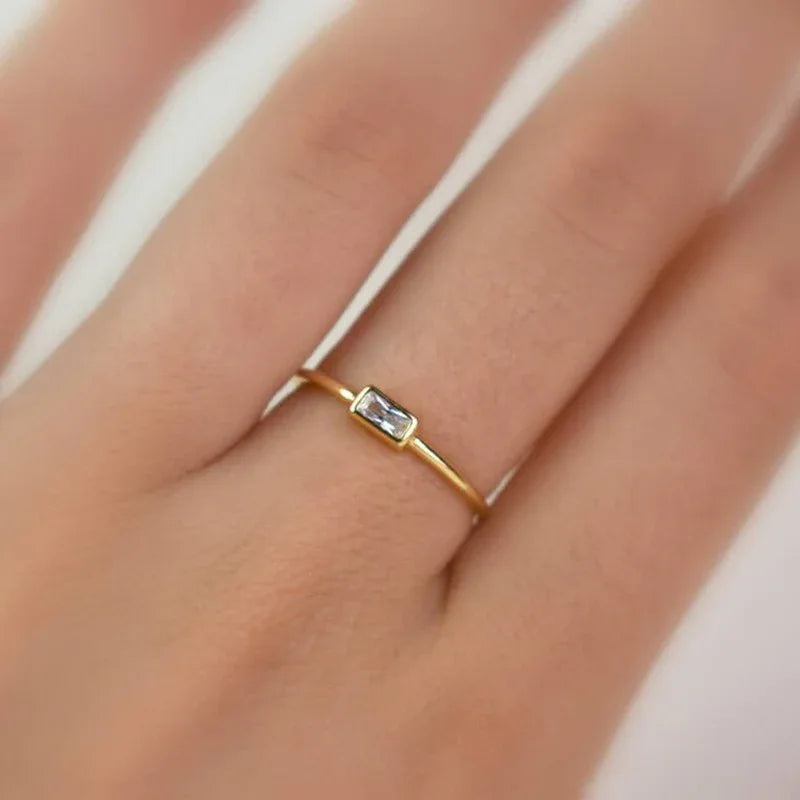 S925 Sterling Silver Simple Elegant High-grade Ring For Women - AURIEVAA