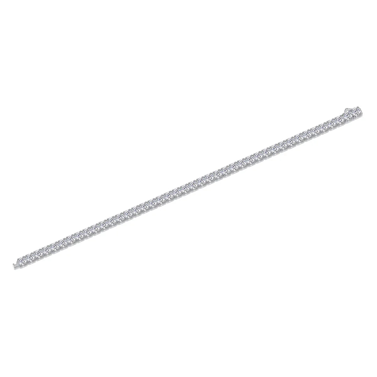 Gravitation Luxury Fashion Mossan Diamond S925 Silver Bracelet - AURIEVAA