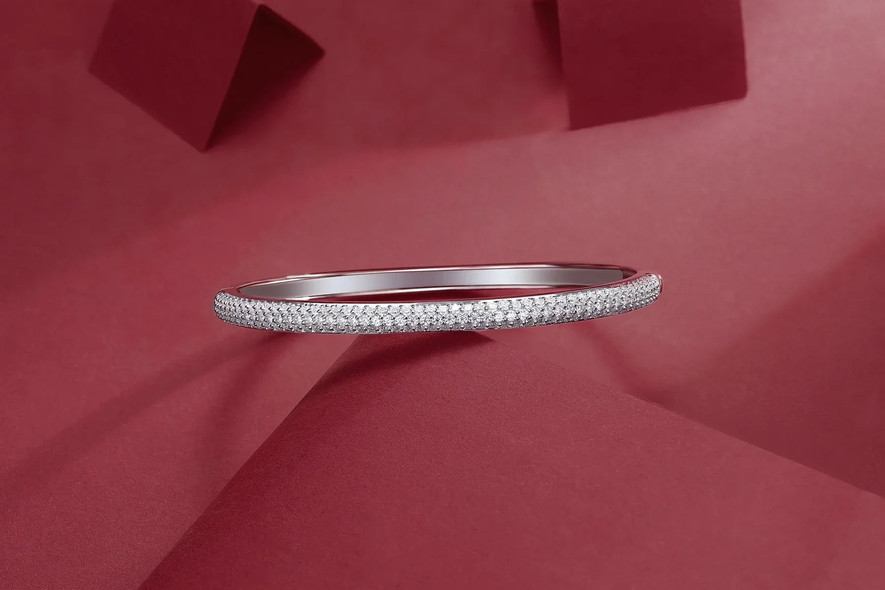 Monologue Luxury Fashion Set Mosan Diamond S925 Silver Bracelet - AURIEVAA