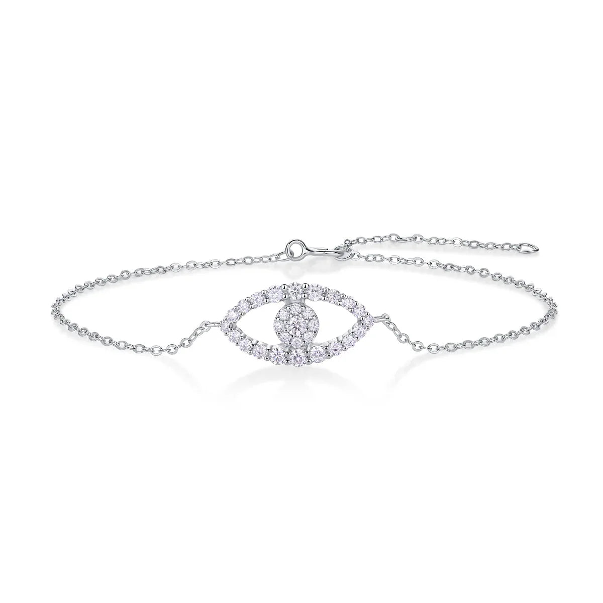 Wishing Elf Luxury Fashion Mosan Diamond S925 Silver Bracelet - AURIEVAA