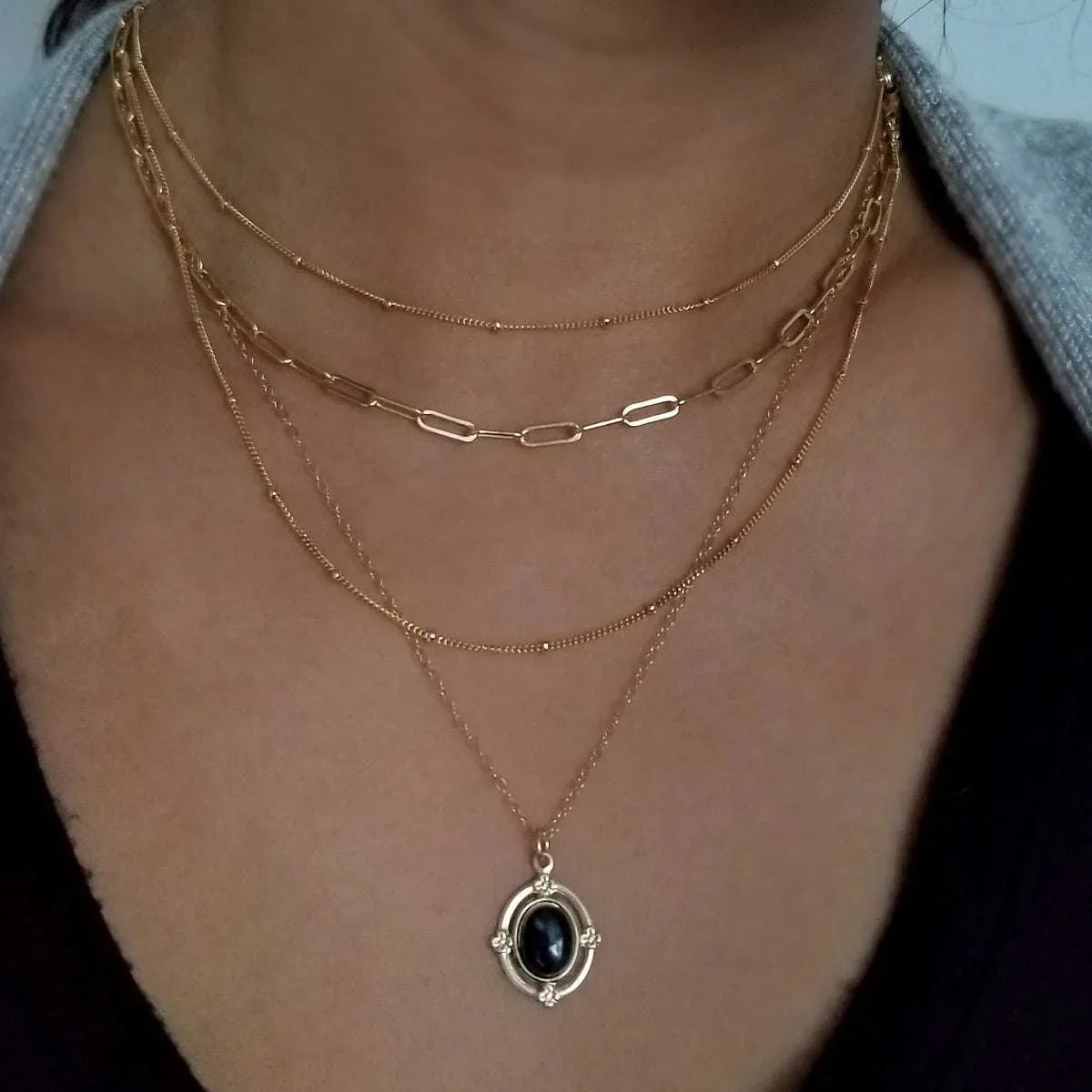Astrophyllite Necklace - AURIEVAA