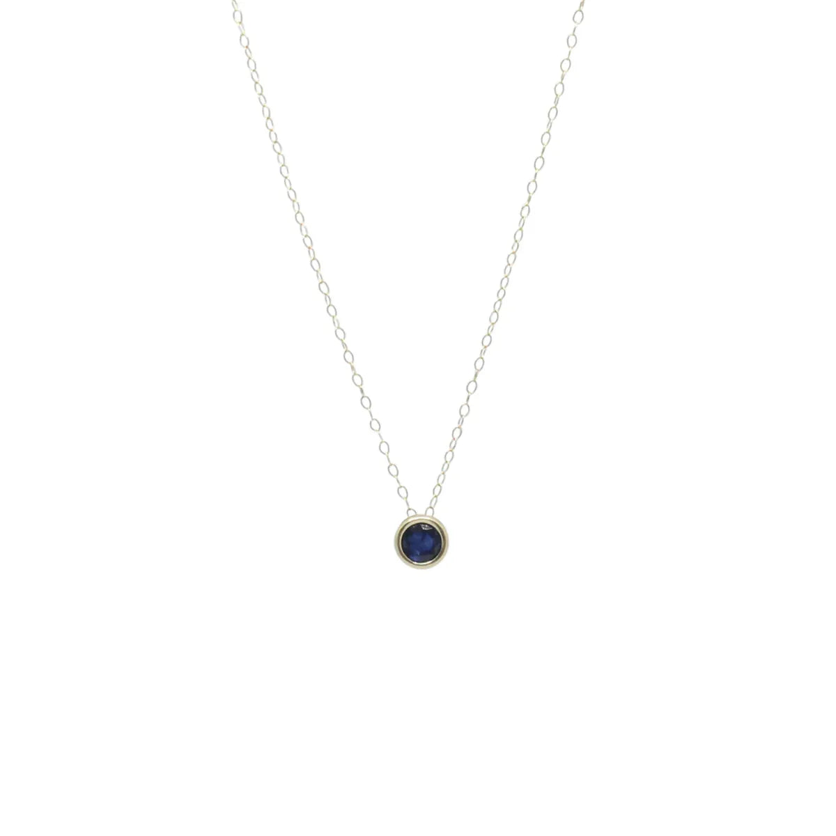 Birthstone Solitaire Necklace - AURIEVAA