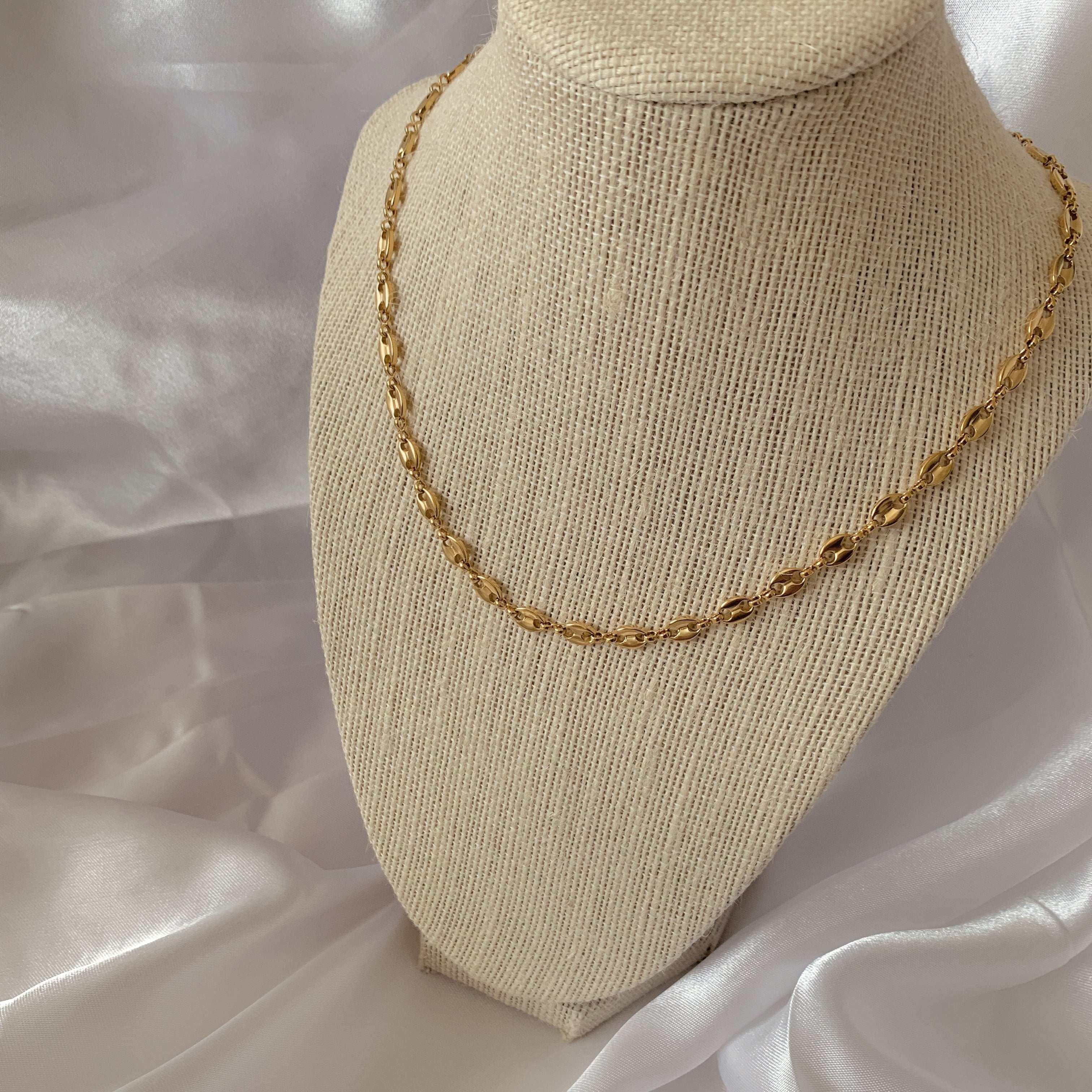 Coffee Bean Necklace - AURIEVAA