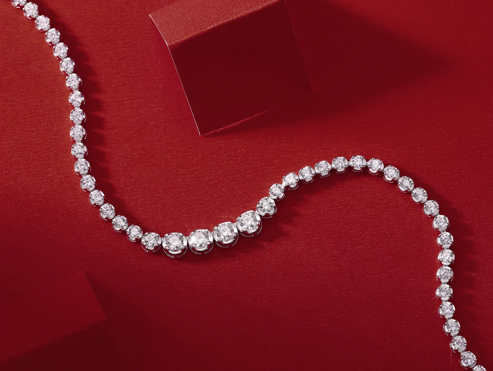 In The Name Of Light Luxurious Fashion Diamond Pendant Necklace Set With Mosan Diamond Silver Ornaments - AURIEVAA