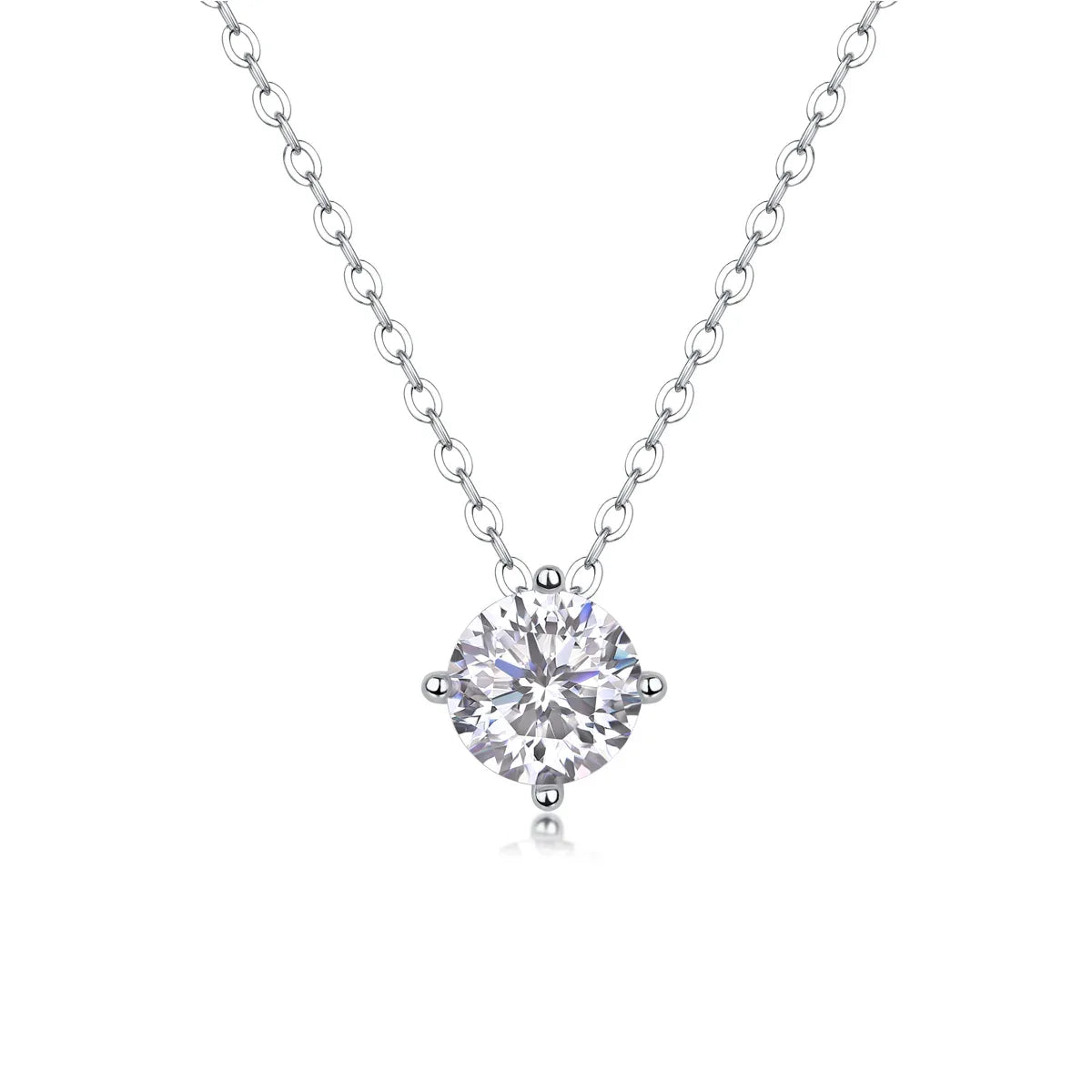 True Heart - A Fashionable And Luxurious Diamond Jewelry Pendant Set With 1-carat Moissan Diamond S925 Sterling Silver - AURIEVAA