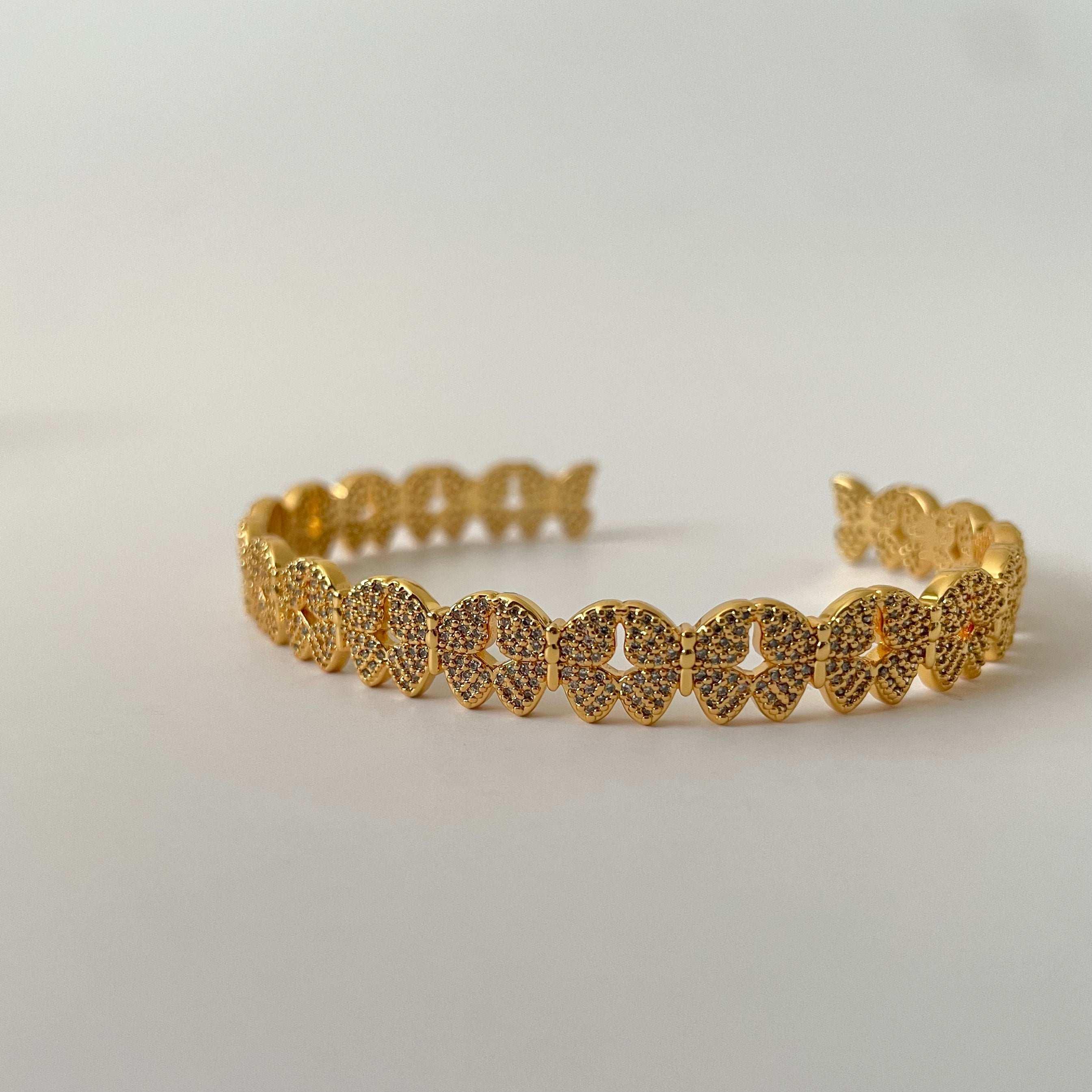 Butterfly Cuff Bracelet - AURIEVAA